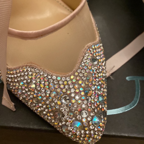 New in box Betsey Johnson Cinderella shoes size 6 - Picture 2 of 9